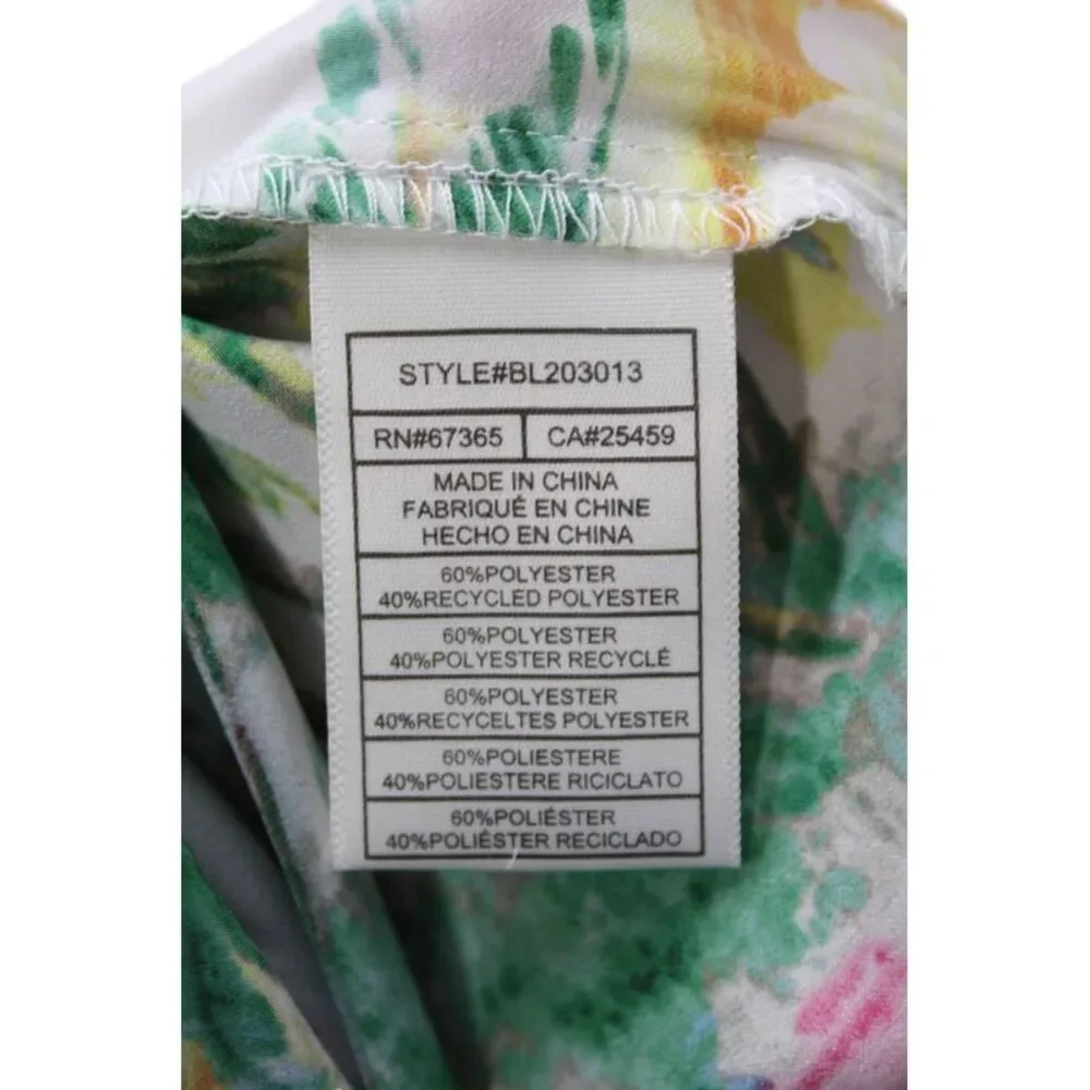 BB Dakota Womens Textured Elastic Waistband Floral Print Shorts Yellow Size XS